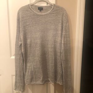 Men’s Club Monaco Gray Crewneck Sweater